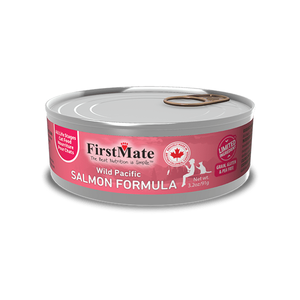 FirstMate Limited Ingredient Wild Salmon Formula Canned Cat Food