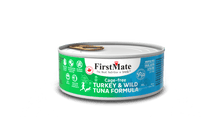 Load image into Gallery viewer, FirstMate Cage-free Turkey &amp; Wild Tuna 50/50 Formula Canned Food for Cats