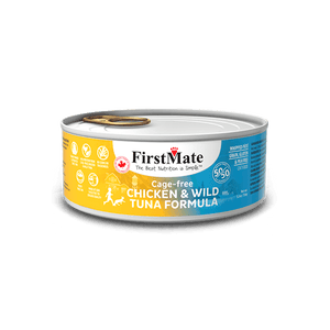 FirstMate 50/50 Cage-Free Chicken and Wild Tuna Formula Canned Food for Cats