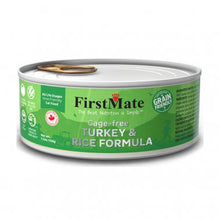 Load image into Gallery viewer, FirstMate Grain Friendly Cage-Free Turkey with Rice Canned Cat Food