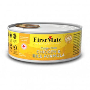FirstMate Grain Friendly Cage-Free Chicken with Rice Canned Cat Food