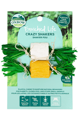 Oxbow Animal Health Enriched Life Crazy Shakers