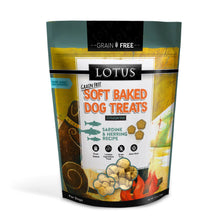 Load image into Gallery viewer, Lotus Grain Free Sardine &amp; Herring Recipe Soft Baked Dog Treats
