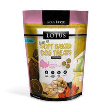 Load image into Gallery viewer, Lotus Grain Free Turkey Recipe Soft Baked Dog Treats