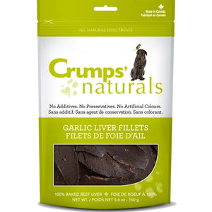 Crumps Garlic Liver Fillets Dog Treats