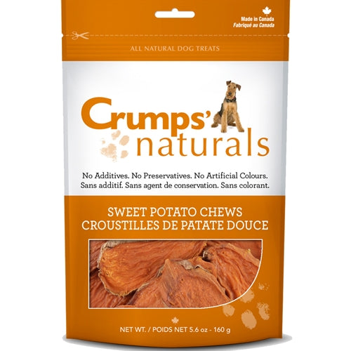 Crumps Sweet Potato Rawhide Dog Treats