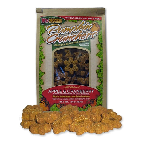 K9 Granola Factory Pumpkin Crunchers Apple & Cranberry Formula