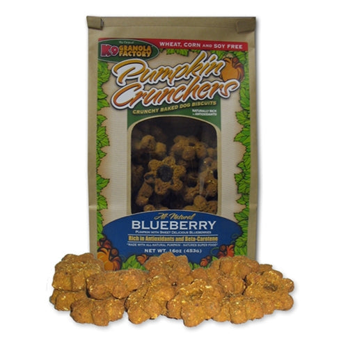 K9 Granola Factory Pumpkin Crunchers Blueberry Formula