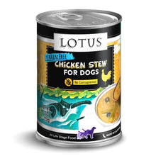 Load image into Gallery viewer, Lotus Grain Free Chicken Stew Canned Dog Food