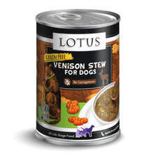 Load image into Gallery viewer, Lotus Dog Grain-Free Venison Stew for Dogs