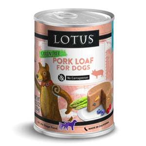 Lotus Dog Grain-Free Pork Loaf for Dogs