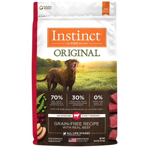 Instinct Original Grain Free Real Beef Recipe