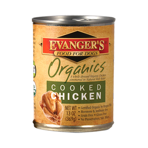 Evangers Organix Cooked Chicken Canned Dog Food