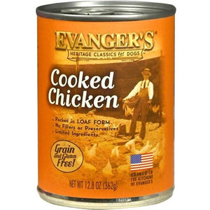 Evangers All Natural Classic Cooked Chicken Canned Dog Food