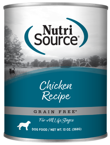 Nutrisource Grain Free Chicken Canned Dog Food