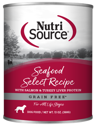 Nutrisource Grain Free Seafood Select Canned Dog Food