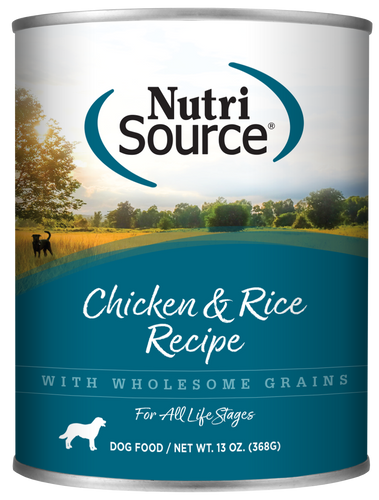 Nutrisource Chicken and Rice Canned Dog Food