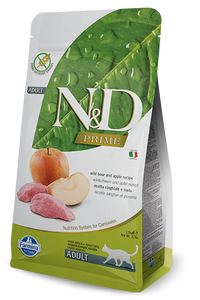 Farmina Natural & Delicious Prime Boar & Apple Adult Cat Food