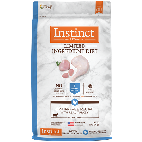 Nature's Variety Instinct Limited Ingredient Turkey Meal Cat Food