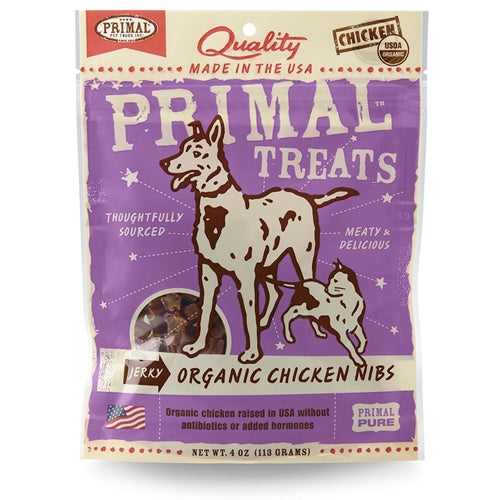 Primal Jerky Chicken Nibs Treats