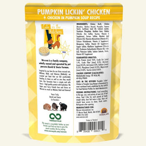 Weruva Cats In the Kitchen Pumpkin Lickin Chicken Pouches