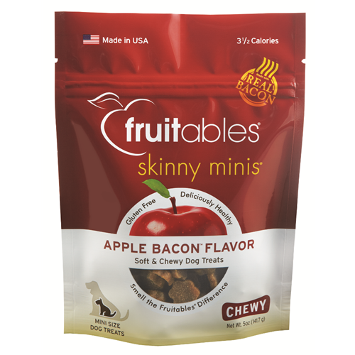 Fruitables - Skinny Minis Apple Bacon Chewy Treat