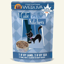 Load image into Gallery viewer, Weruva Cats In the Kitchen 1 If by Land, 2 If by Sea Pouches