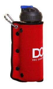 DOOG 3 in 1 Red Water Bottle & Bowl