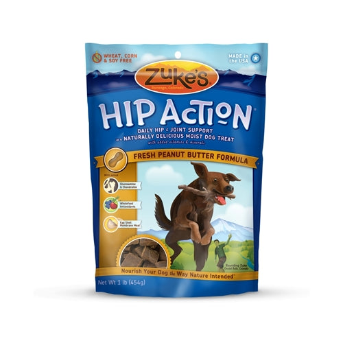 Zuke's Hip Action for Dogs - Peanut Butter Treats