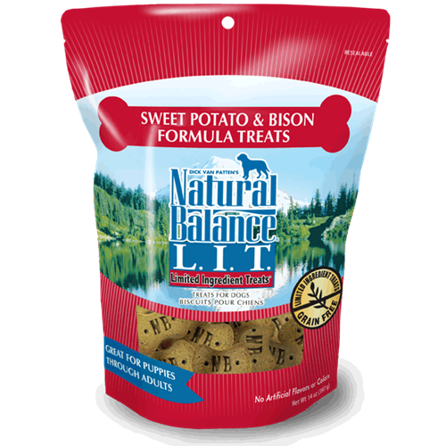Natural Balance L.I.T. Grain Free Sweet Potato and Bison Treats