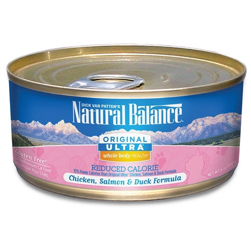 Natural Balance Original Ultra Whole Body Health Reduced Calorie Canned Cat Food