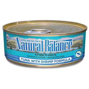 Natural Balance Tuna with Shrimp Formula Canned Cat Food