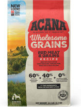 Load image into Gallery viewer, ACANA Wholesome Grains Red Meat Dog Food