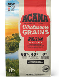 ACANA Wholesome Grains Red Meat Dog Food