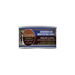 Dave's Pet Food Naturally Healthy Chicken and Whitefish Dinner Canned Cat Food