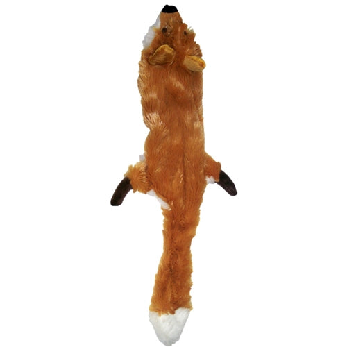 Ethical Pet Skinneeez Plush Fox Stuffless Dog Toy