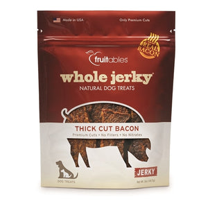 Fruitables - Whole Jerky Thick Cut Bacon Dog Treats