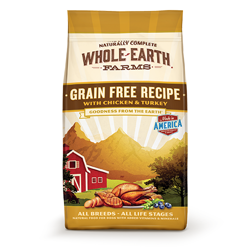 Whole Earth Farms Grain Free Chicken and Turkey Dry Dog Food