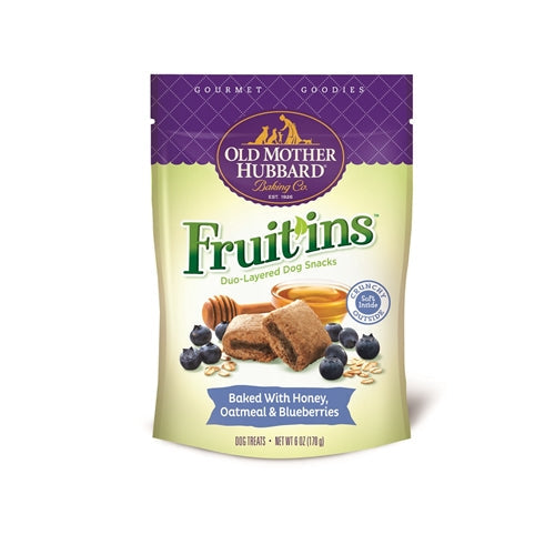 Old Mother Hubbard Fruit'Ins Honey, Oatmeal & Blueberries Dog Treats