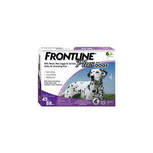 Frontline Plus for Dogs 45 - 88 lb.s