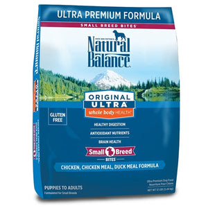 Natural Balance Original Ultra Whole Body Health Chicken Small Breed Formula Dog Food