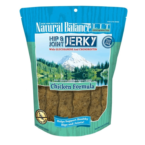 Natural Balance L.I.T. Hip & Joint Jerky Chicken Formula Dog Treats