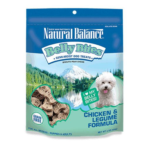Natural Balance Belly Bites™ Chicken & Legume Semi-Moist Treats