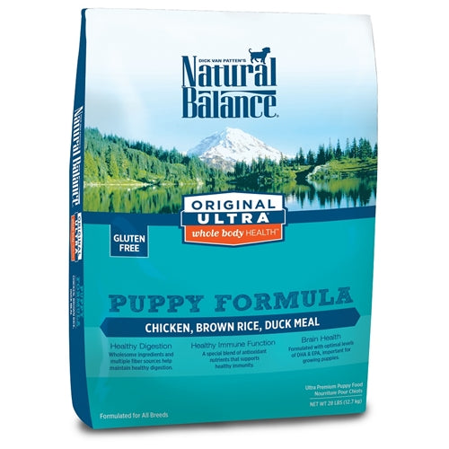 Natural Balance Original Ultra Whole Body Health Chicken Duck Brown Rice Dry Puppy Dog Food
