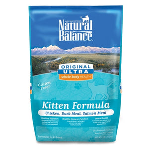 Natural Balance Original Ultra Whole Body Health Chicken, Duck Meal & Salmon Meal Dry Kitten Food