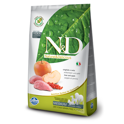 Farmina N&D Grain Free Wild Boar Adult Dry Dog Food