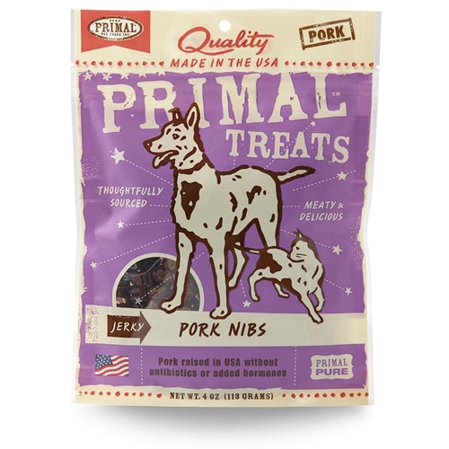 Primal Jerky Pork Nibs Treats