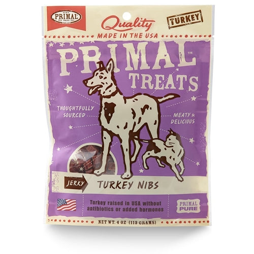 Primal Jerky Turkey Nibs Treat