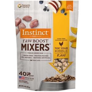 Nature's Variety Freeze Dried Raw Boost Mixer Chicken for Cats