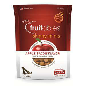 Fruitables - Skinny Minis Trainers Apple Bacon Chewy Treat